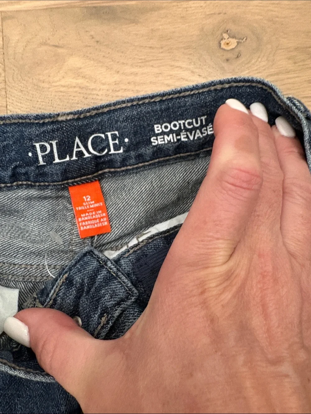 The Children's Place Kids Dark Blue Straight Leg Jeans